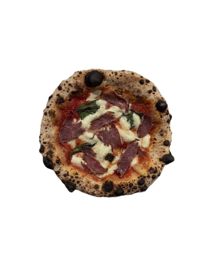Pizza con Costine Affumicate — Napoli usulü pizza